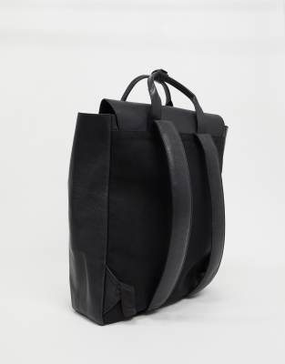 asos black backpack