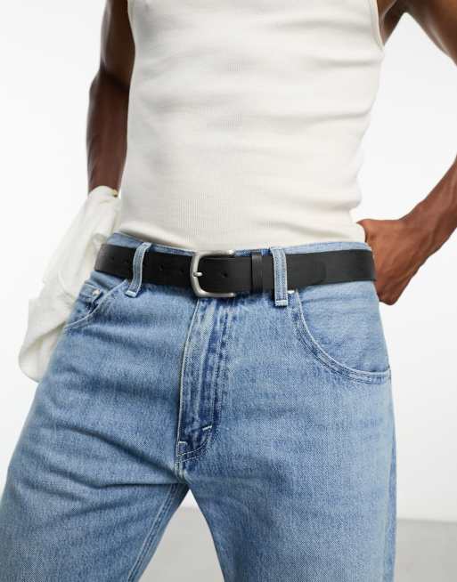 Asos leather belt sale