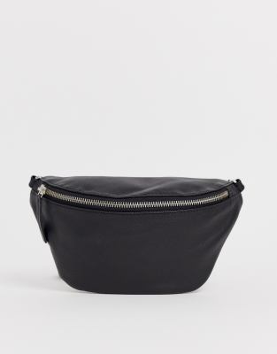 asos leather bum bag