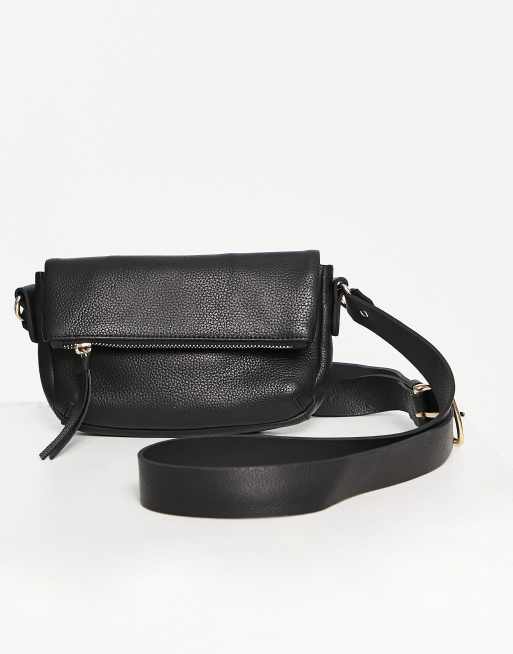 Black fold shop over bag