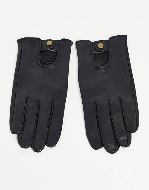 Men's Gloves | Men's Leather & Knit Gloves | ASOS