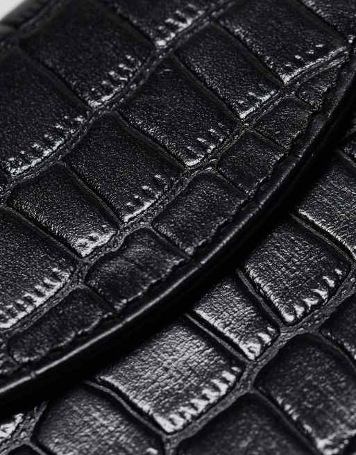 Crocodile Leather Cardholder 