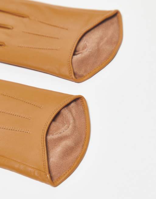 asos womens leather gloves