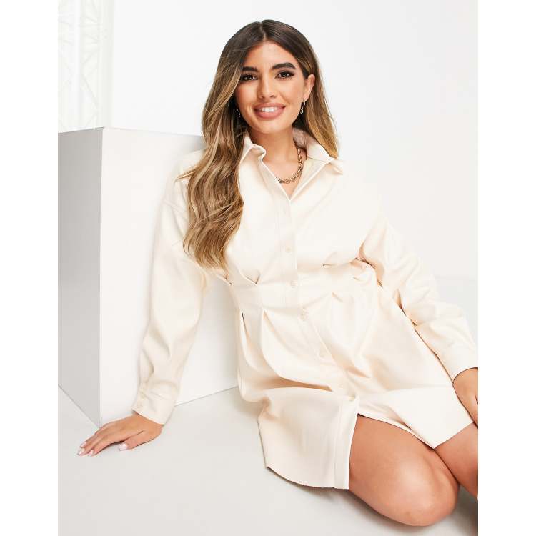 chinese dress ladies Honey Cream Mini Dress - US 8 main image 0