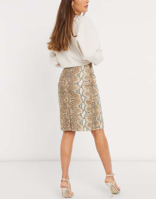 Jupe python outlet bershka