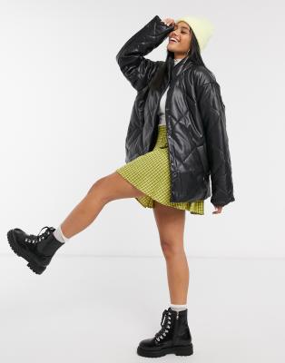 quilted wrap jacket
