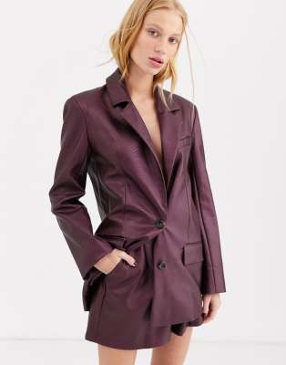 ASOS NWOT SZ 6 Two Piece Women's Purple Lavender Suit Set with Blazer and  Pants