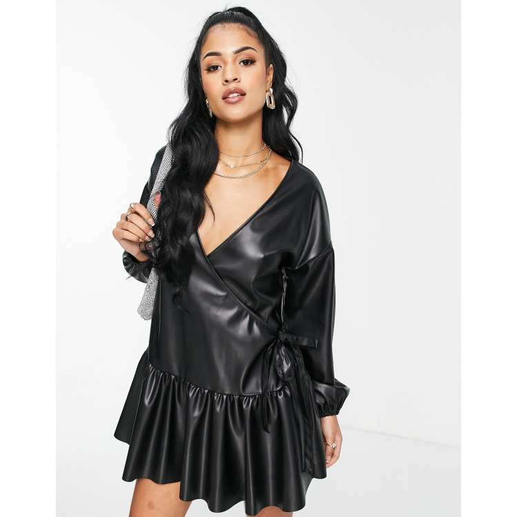 French connection hot sale ellette wrap dress