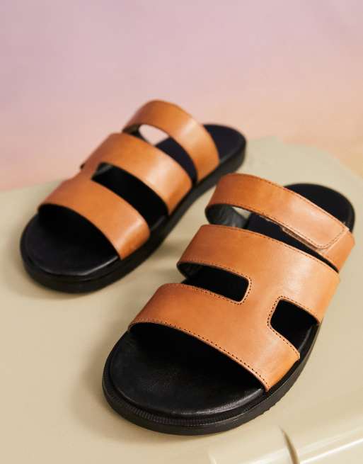 Leather Sandals For Women, Tan, Brown & Black Leather Sandals