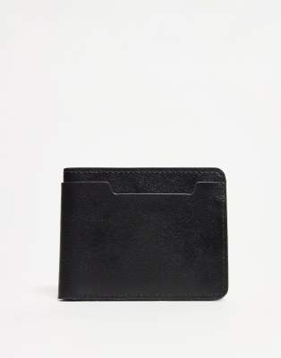 ASOS DESIGN ASOS DESIGN leather wallet in black