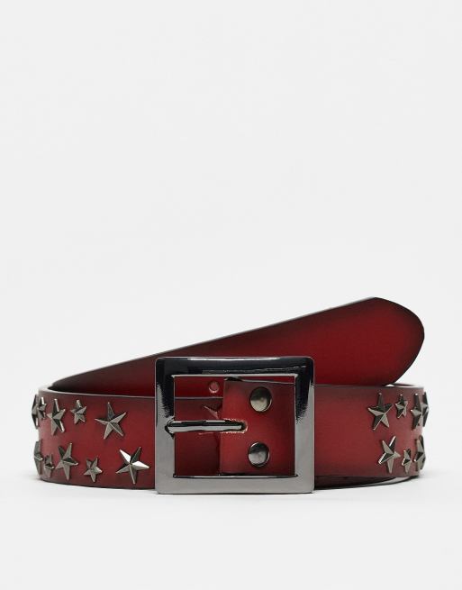 Asos hot sale leather belt