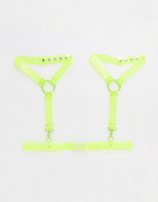 Neon leg harness sale