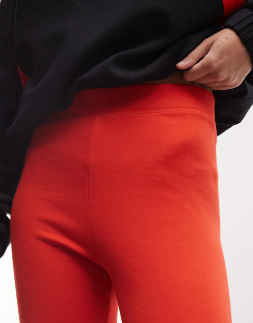 ASOS DESIGN legging interlock rouge, 2 de 5