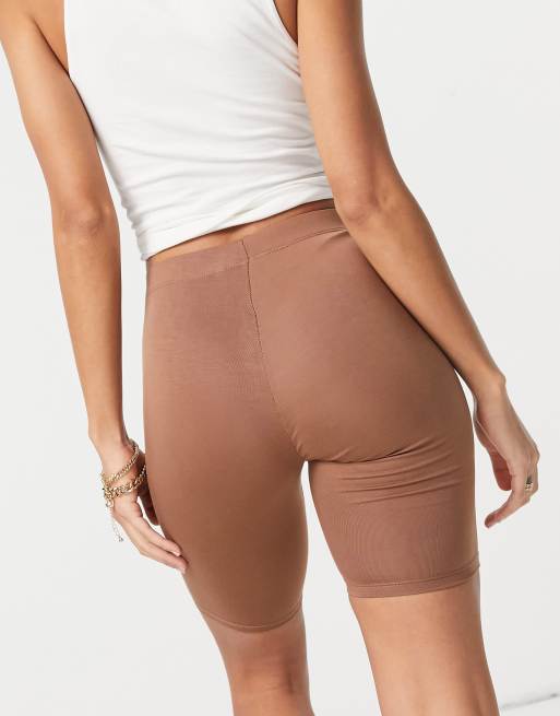 Brown short on sale leggings