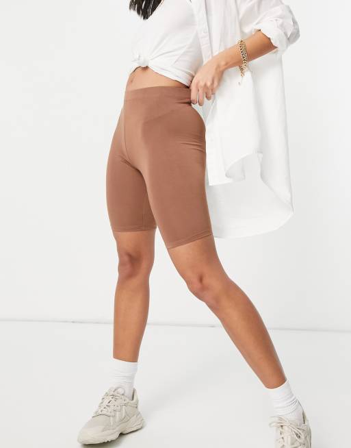 Brown on sale short leggings