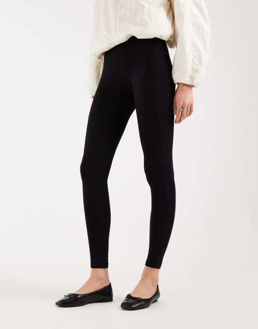 ASOS DESIGN leggings in black, 2 of 5