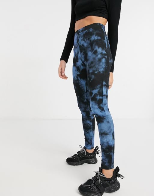 ASOS DESIGN  Leggings in blauem Batik  Muster ASOS