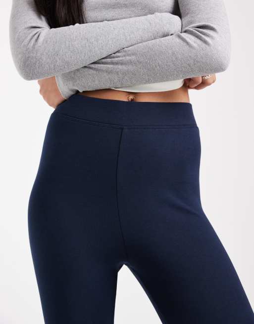 ASOS DESIGN - leggings interlock en azul marino, 2 de 5