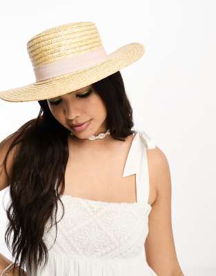 asos strohhut damen