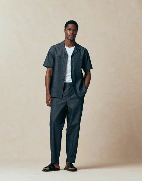 ASOS DESIGN – Lekki zestaw z surowego denimu z efektem sprania - view 1
