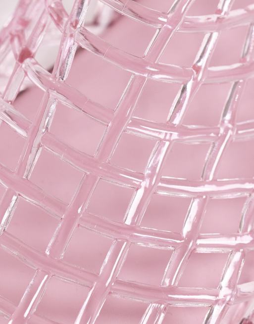 ASOS DESIGN Lennox jelly mules in pink, 4 of 4