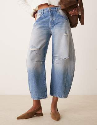 ASOS DESIGN Leonora slingback ballet flats in taupe suedette