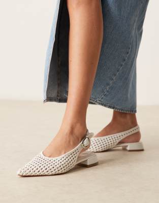 ASOS DESIGN LEONORA SLINGBACK BALLET