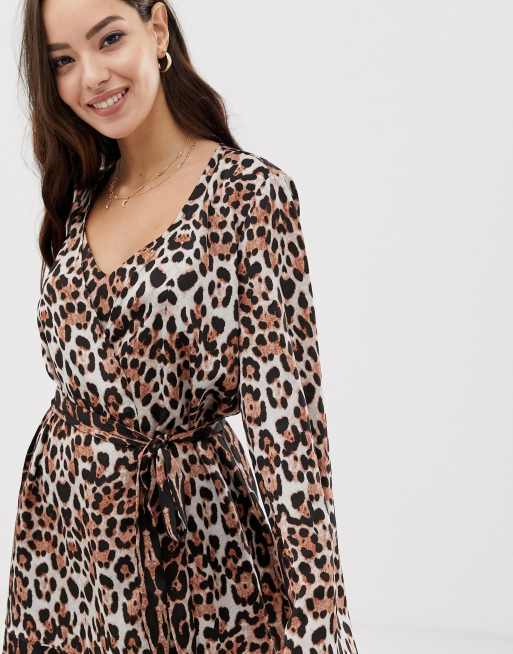 Asos 2025 robe leopard