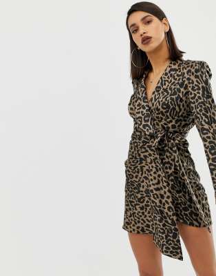 asos animal print dresses