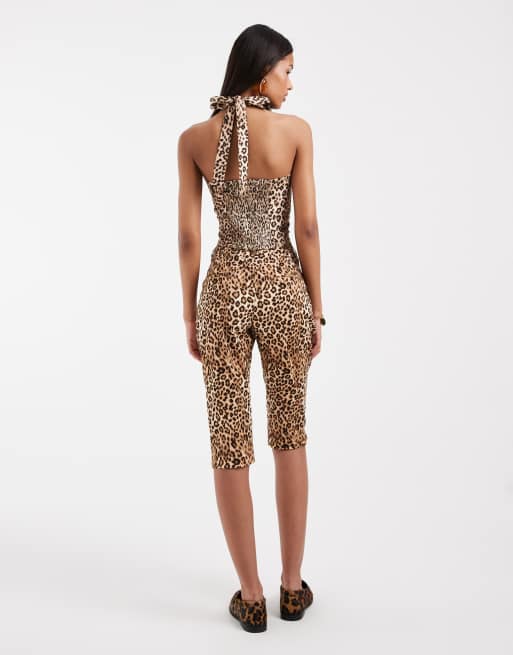 ASOS DESIGN – Leopardmönstrade byxor, del av set, 5 av 5