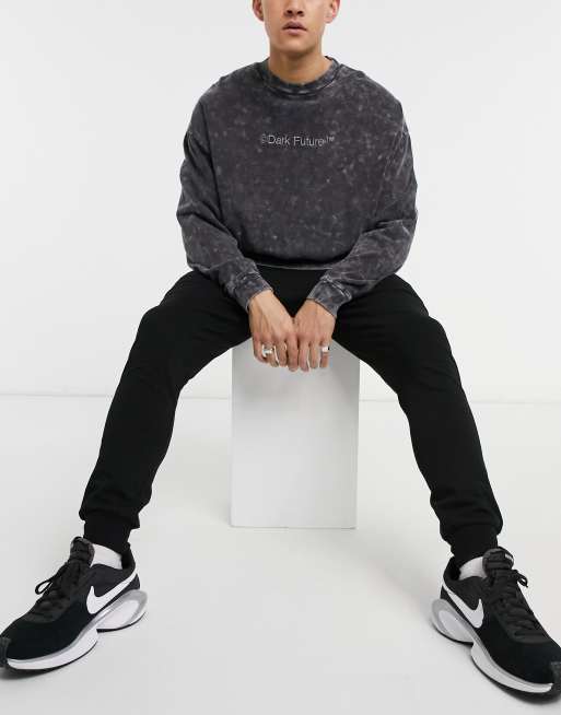 ASOS DESIGN - Lichtgewicht skinny joggingbroek in zwart, 4 van 4