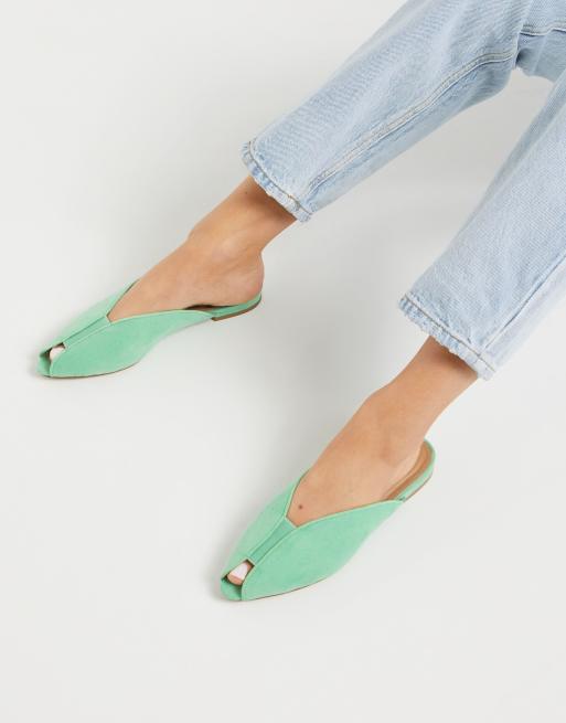 Mint store ballet flats