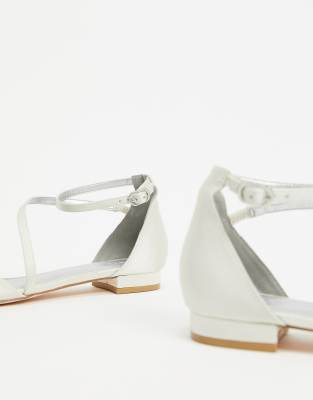 asos design lifetime pointed ballet flats