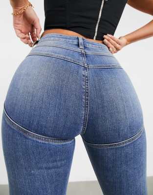 hourglass high rise asos jeans