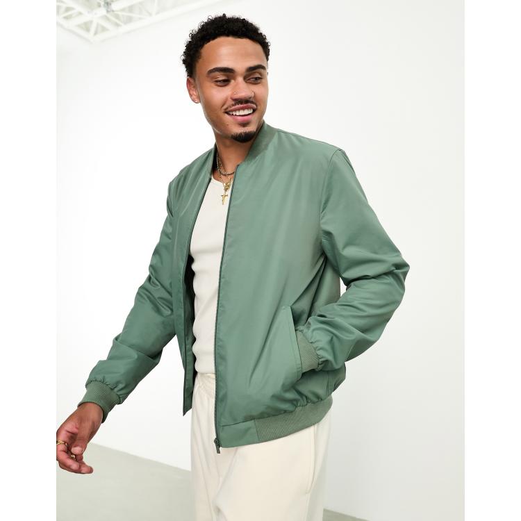 Green on sale thin jacket