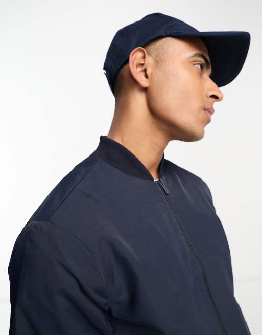 ASOS DESIGN lightweight bomber jacket in navy | ASOS