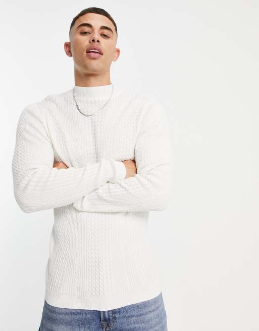 Asos hot sale white turtleneck