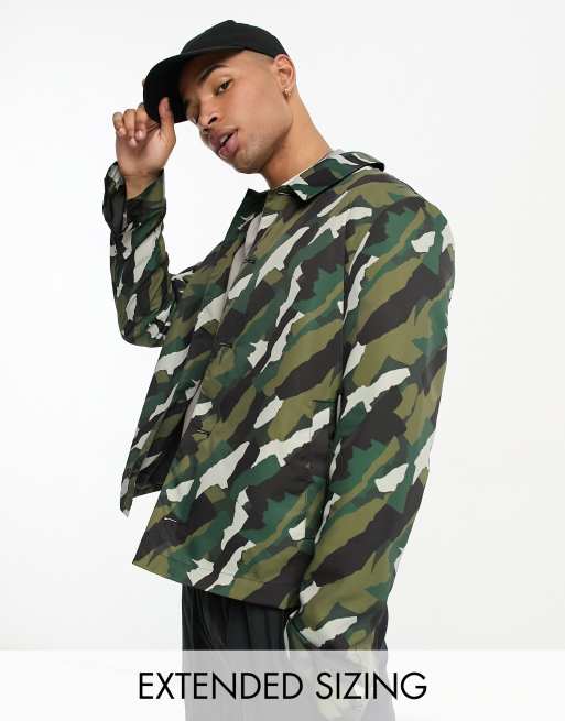 Coach on sale camouflage jacket