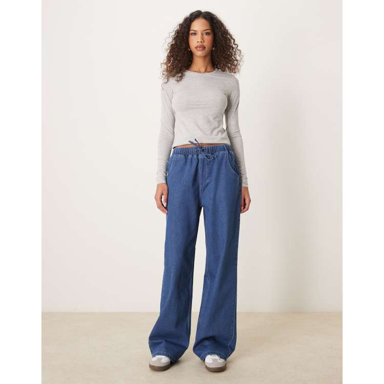 【ANGLAN】25SS★ [AG] Denim Layered Sweat Pants AG] Denim Layered Sweat Pants - Black - ANGLAN