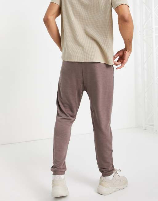 Drop crotch 2024 sweatpants mens