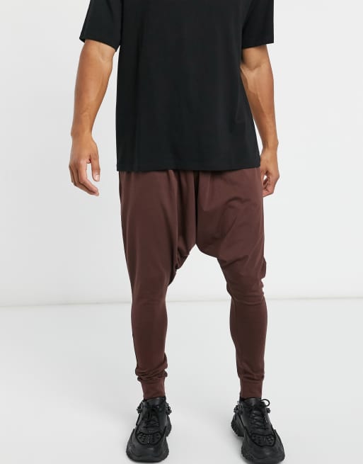 Asos drop best sale crotch joggers