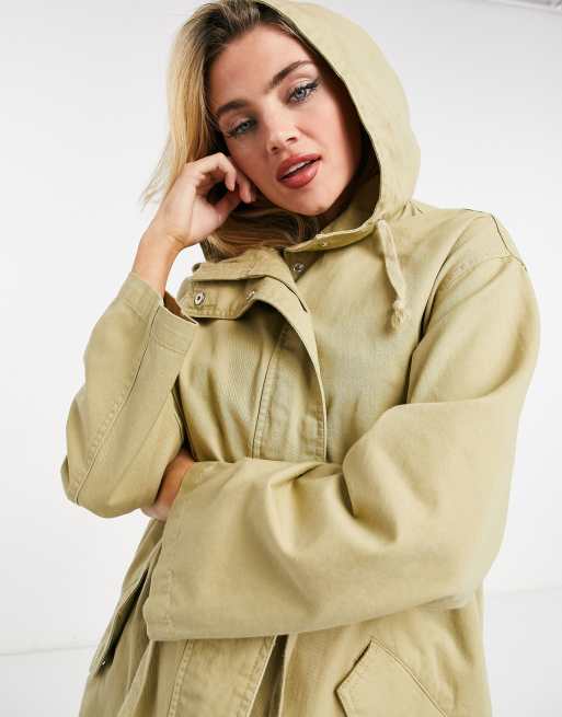 Asos design clearance lightweight parka