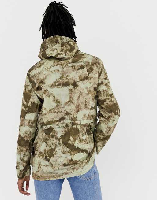 ASOS DESIGN lightweight parka jacket in camo print ASOS