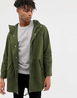 thin parka coat