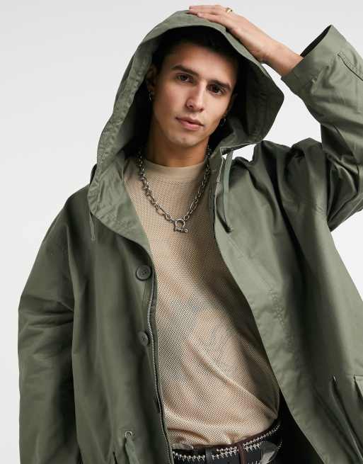 Asos lightweight store parka