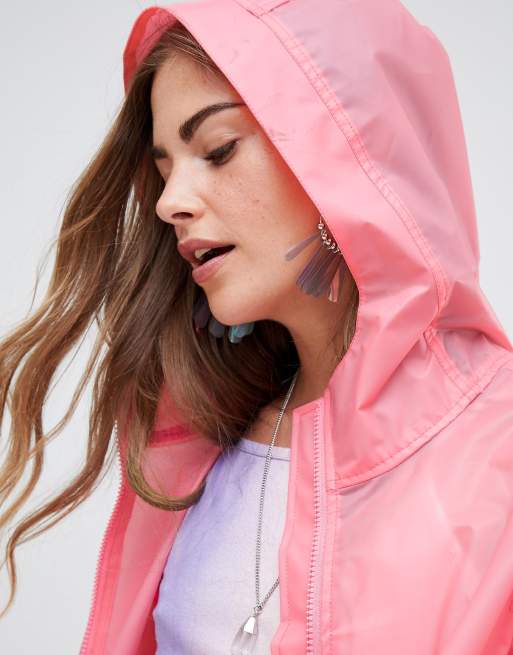 Asos rain jacket on sale womens