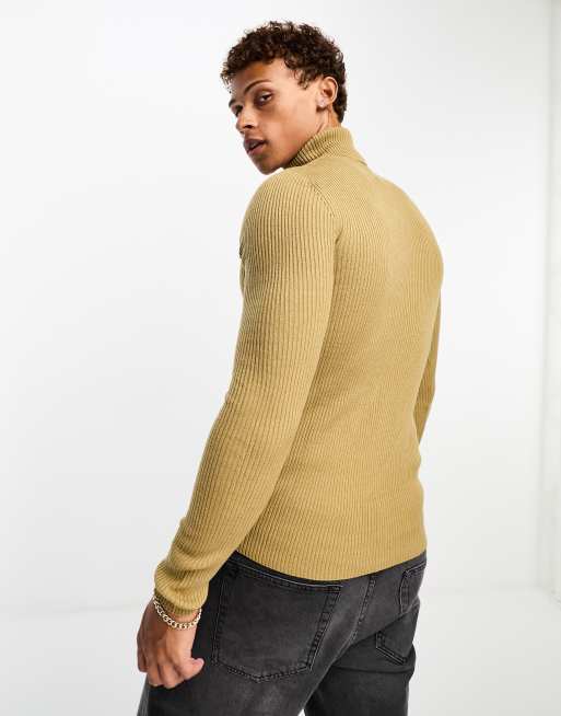 Asos mens turtle neck jumper best sale