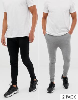 asos grey joggers