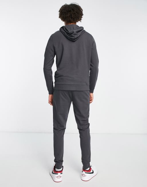 ASOS DESIGN lightweight skinny tracksuit in gray ASOS