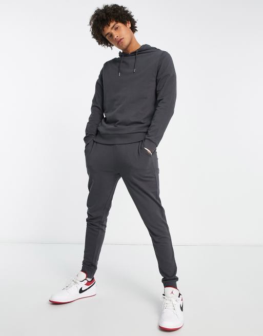 Grey tracksuit asos clearance